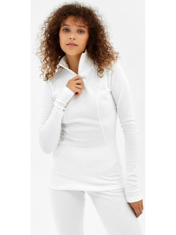 Термобельё женское (лонгслив, лосины) MINAKU цвет молочный, р-р 52