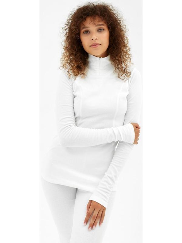 Термобельё женское (лонгслив, лосины) MINAKU цвет молочный, р-р 52