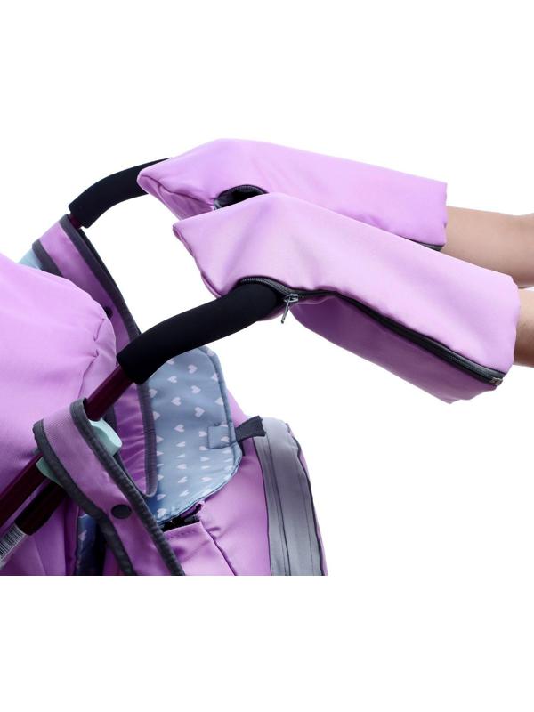 Санки-коляска «Наши детки 5-2», цвет лилия