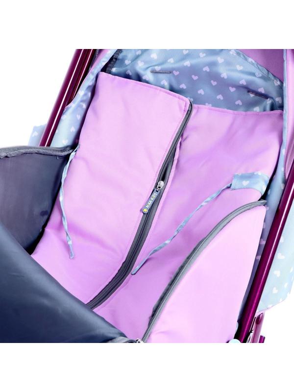 Санки-коляска «Наши детки 5-2», цвет лилия