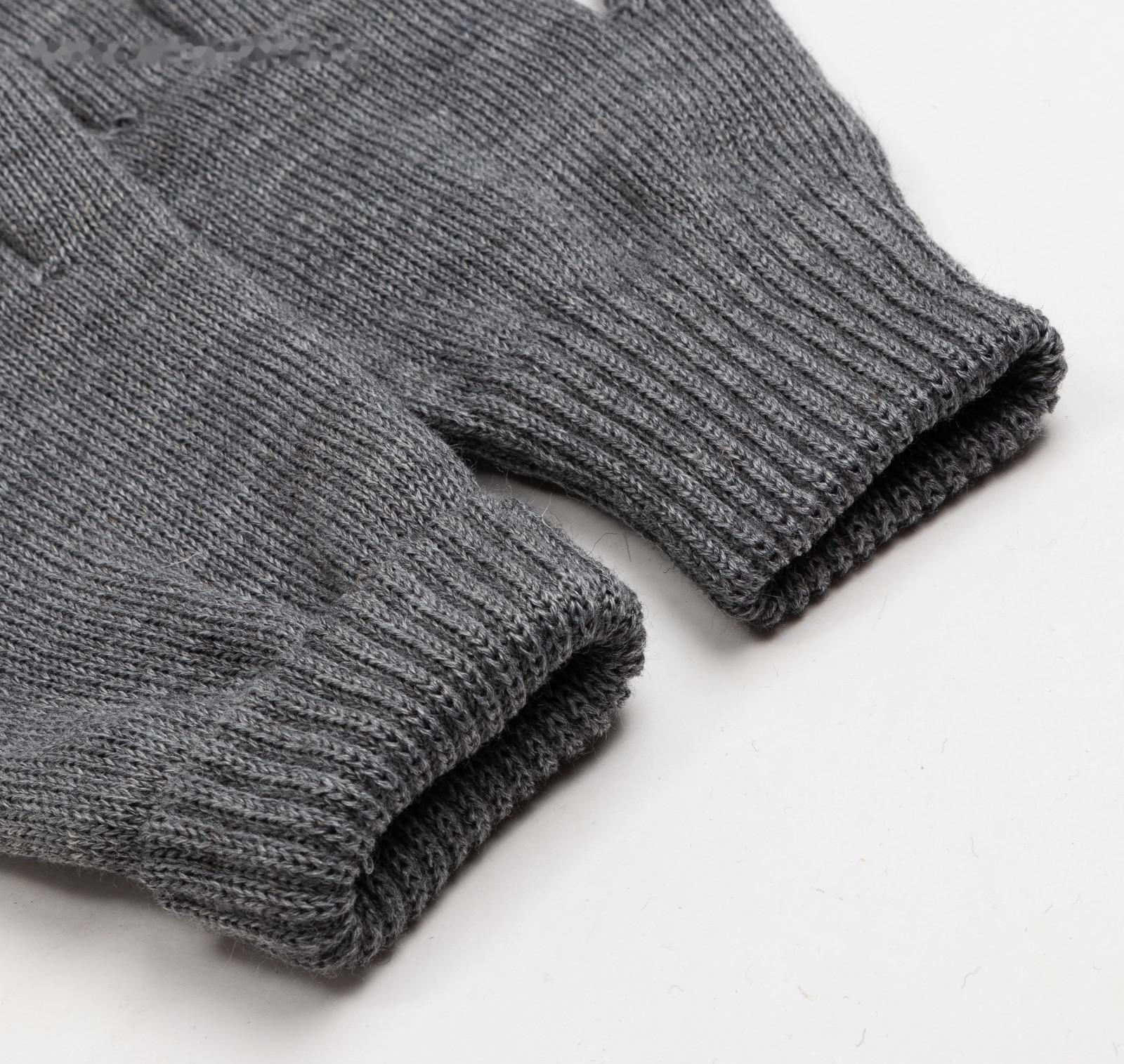 Перчатки мужские РМ04, цвет серый, р-р 20