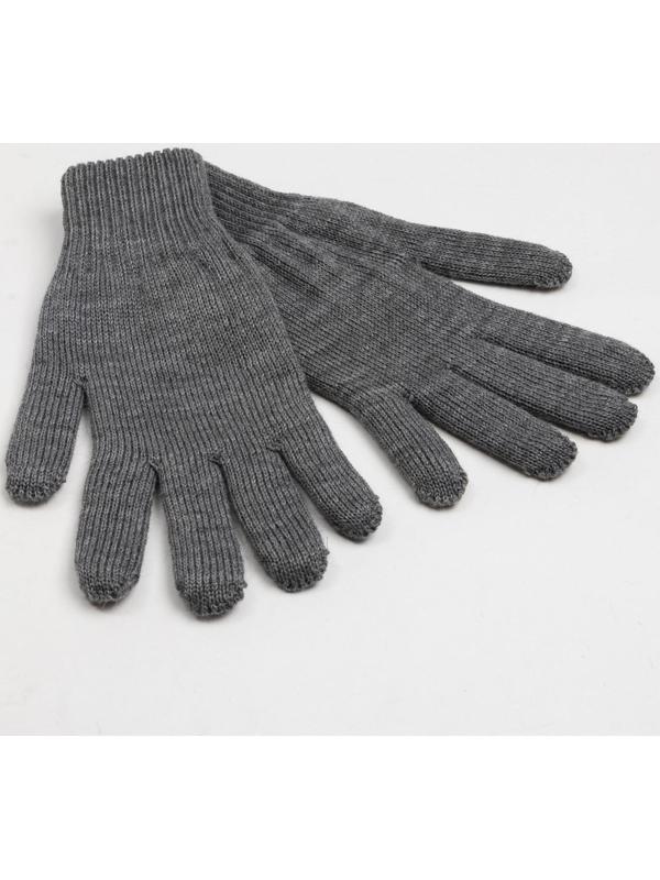 Перчатки мужские РМ04, цвет серый, р-р 20