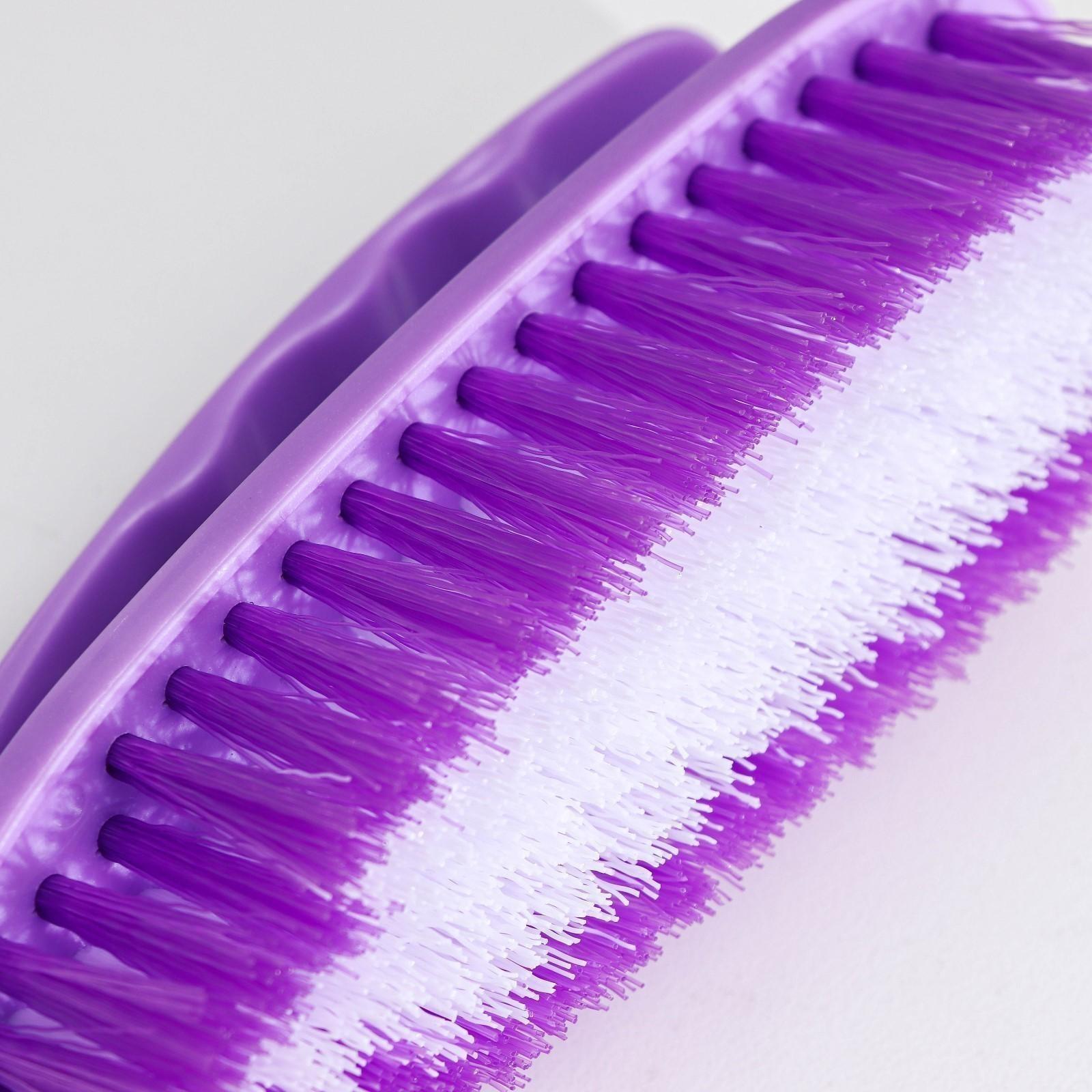 Щётка-утюжок «Дельта», цельная ручка, 16×5×6,5 см, цвет МИКС