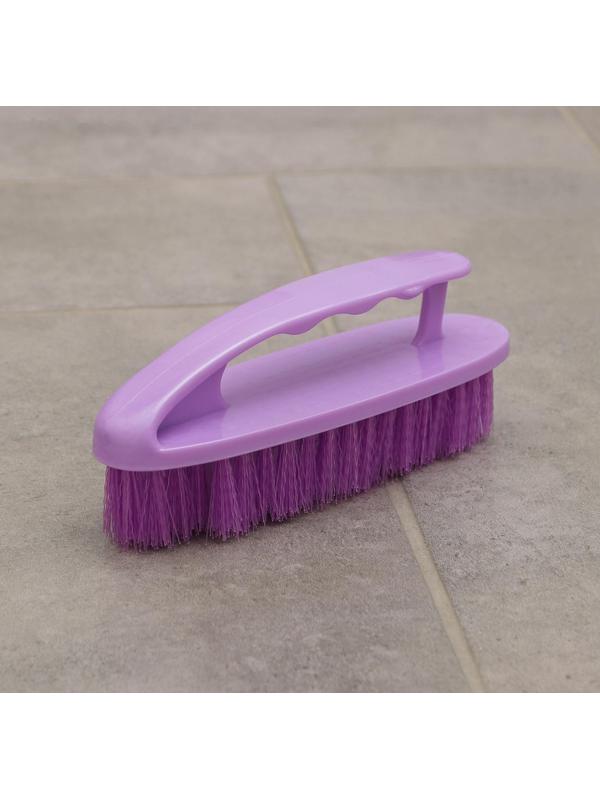 Щётка-утюжок «Дельта», цельная ручка, 16×5×6,5 см, цвет МИКС