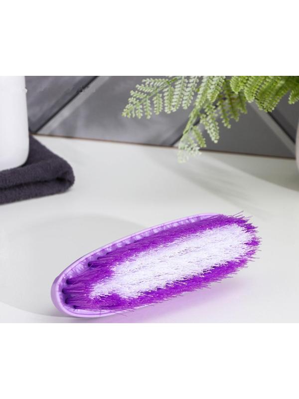 Щётка-утюжок «Дельта», цельная ручка, 16×5×6,5 см, цвет МИКС