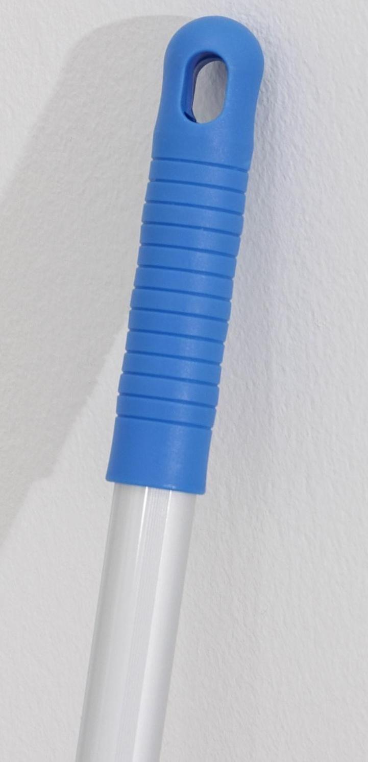 Рукоятка алюминиевая, 122 см, d=2,1 см, с отверстием под клипсу