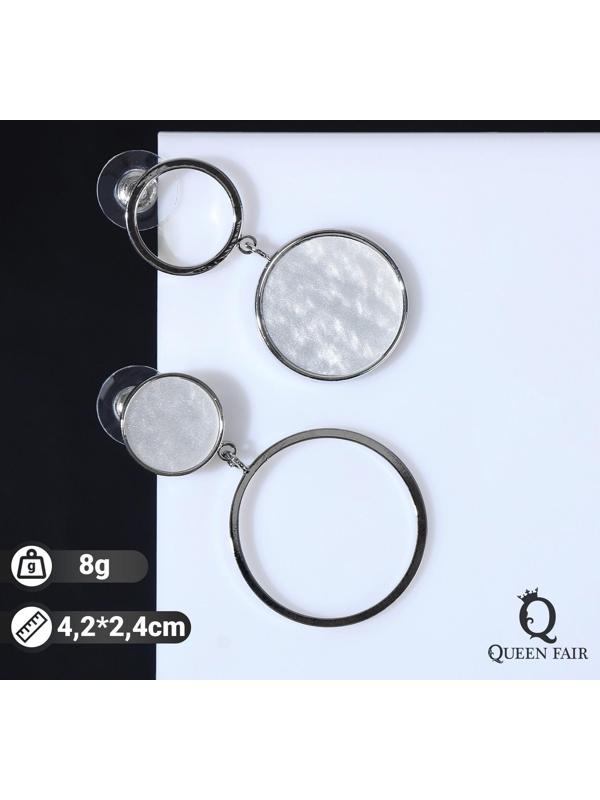 Серьги с перламутром 