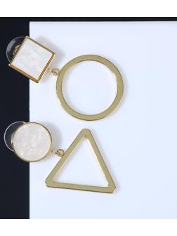 Серьги с перламутром 