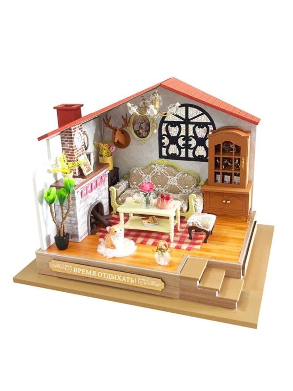 Конст-р интерьерный Дом в стиле шале, 134 эл, подсветка