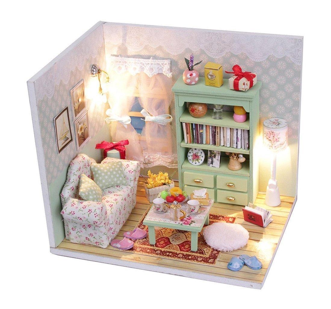 Конст-р интерьерный Чай вдвоём (с фигурками), с подсветкой