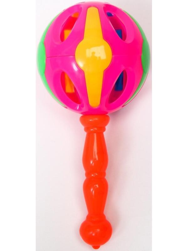 Погремушка «Яркий маракас», цвет МИКС