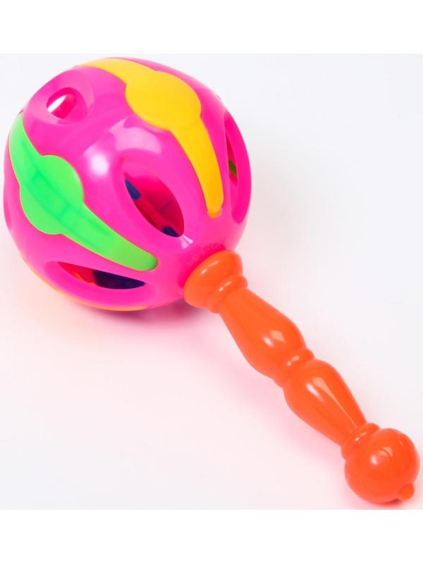 Погремушка «Яркий маракас», цвет МИКС