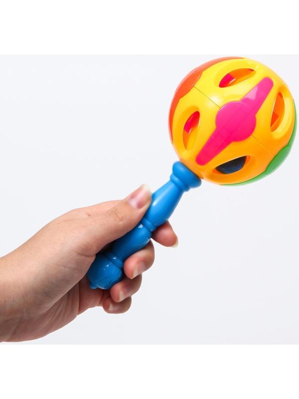 Погремушка «Яркий маракас», цвет МИКС