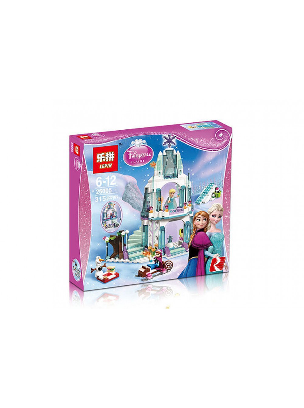Конструктор Lp «Ледяной замок Эльзы» 25005 (Disney Princess 41062) 315 деталей