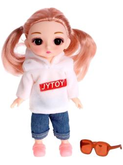 Кукла модная шарнирная «Алина», с аксессуаром