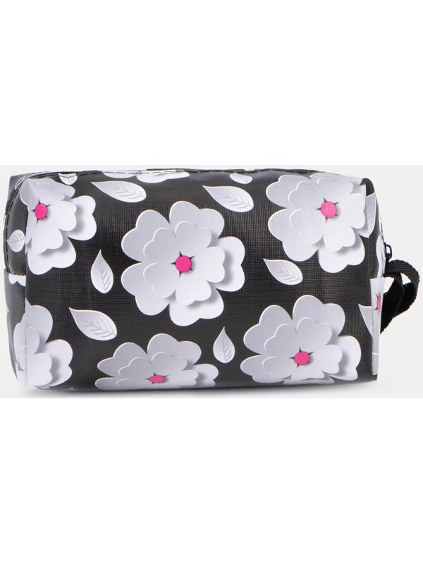 Косметичка на молнии, цвет чёрный