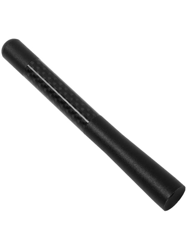 Антенна внешняя 12 см, универсальная, черный под карбон