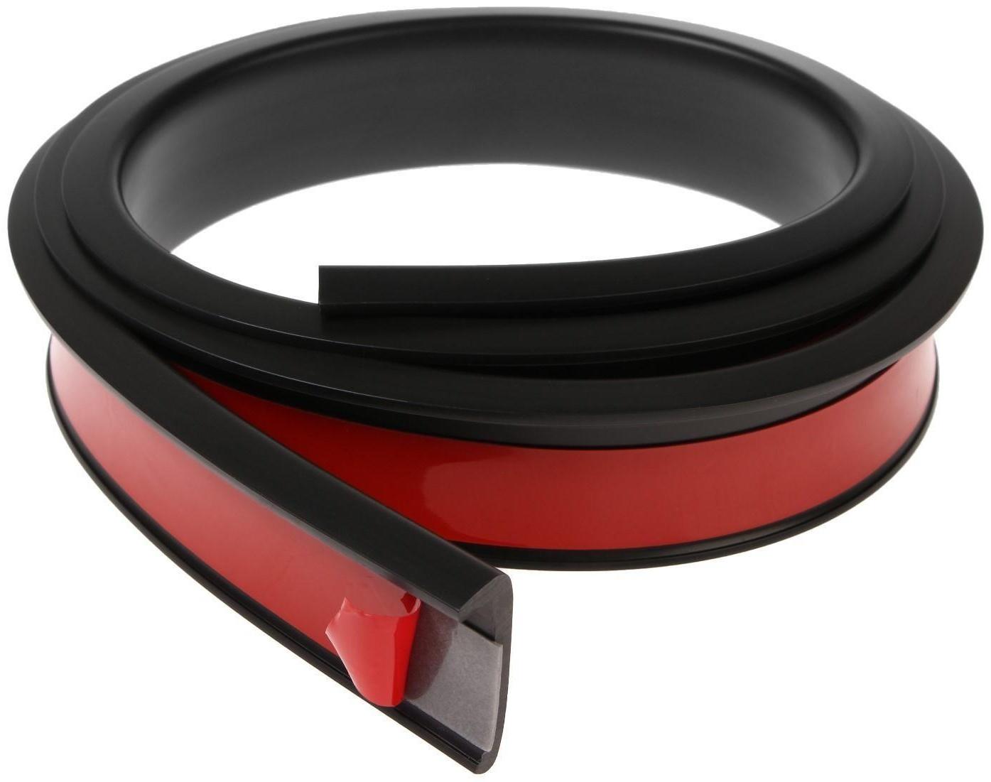 Клейкая лента для защиты колесных арок, 3.8 см × 1.5 м, черный