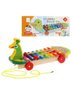 Музыкальный инструмент: ксилофон, 8 тонов, коробка