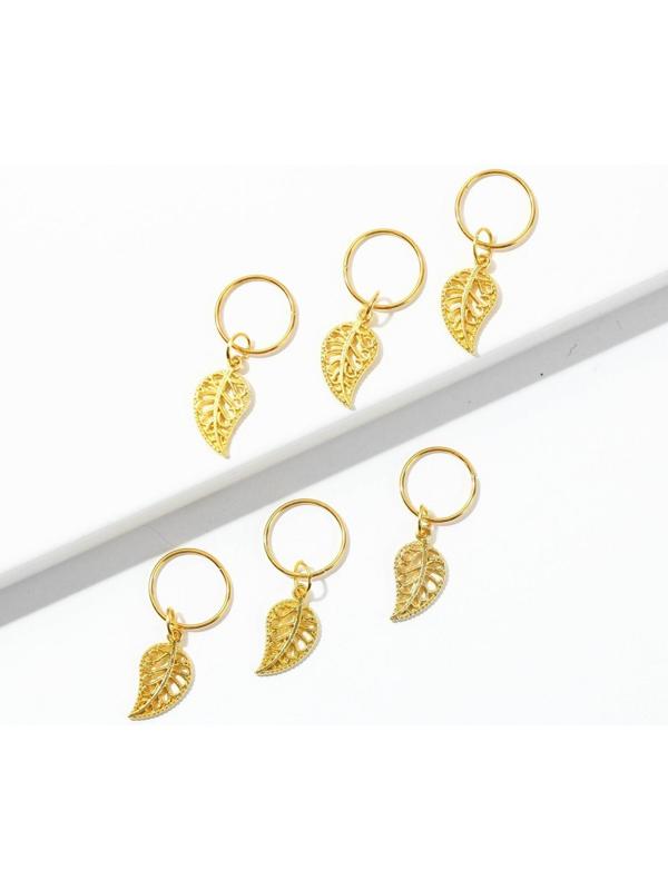 Колечки для волос «Сегодня ты в центре внимания», пирсинг, 6 шт.