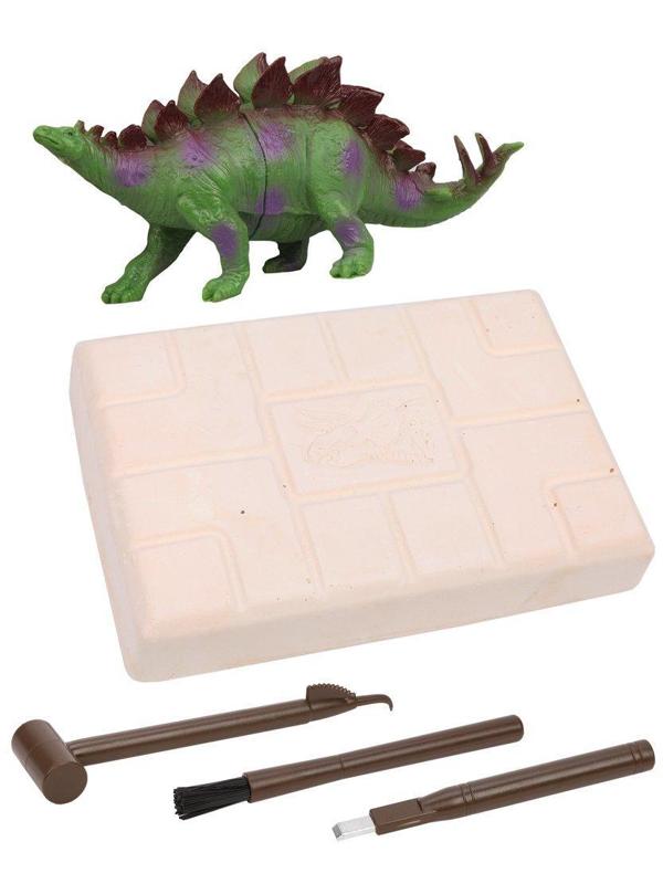 Набор раскопок Стегозавр, с игрушкой