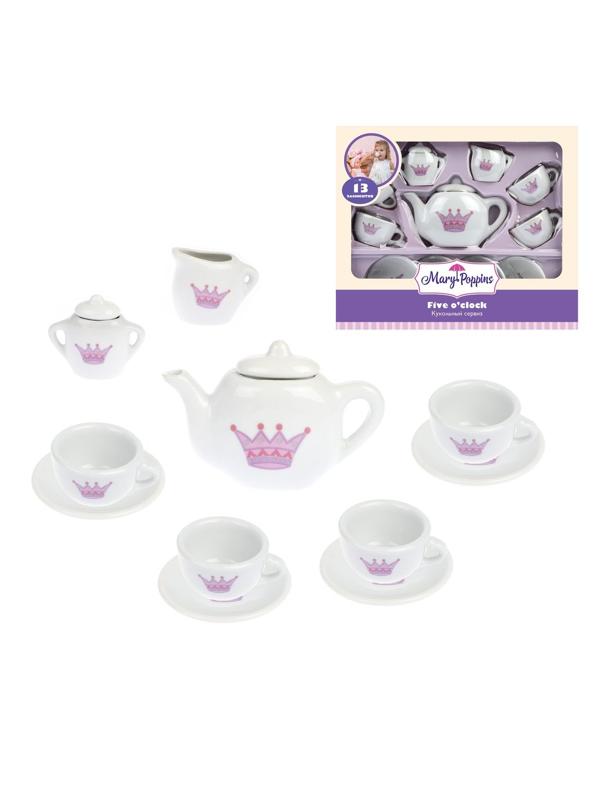 Набор фарф. посуды Корона 13пр.
