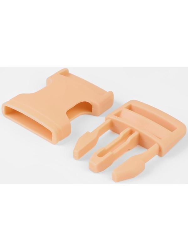 Фастекс 25 мм, нагрузка до 15 кг, 10 шт, цвет бежевый