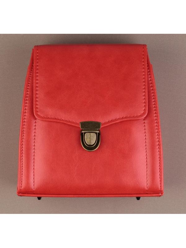 Застёжка для сумки, 4 × 3 см, цвет бронзовый