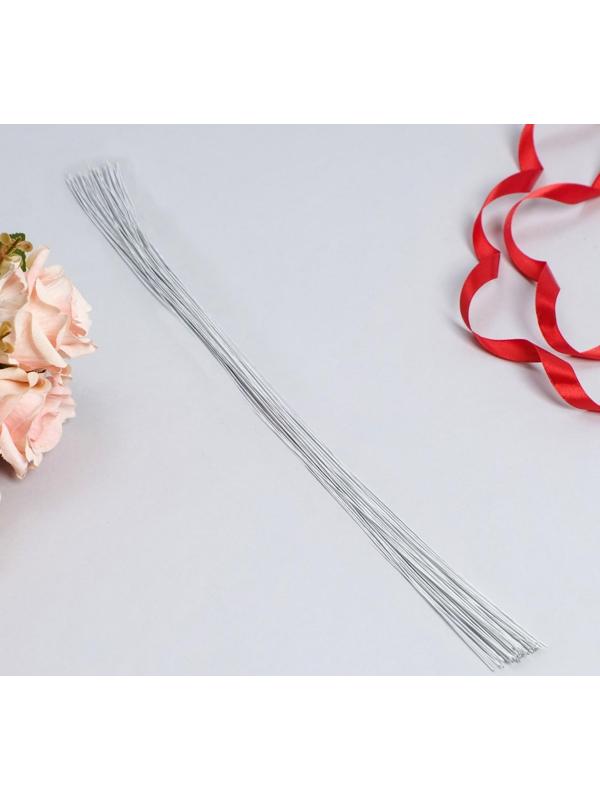 Флористическая проволока в бумажной оплётке 