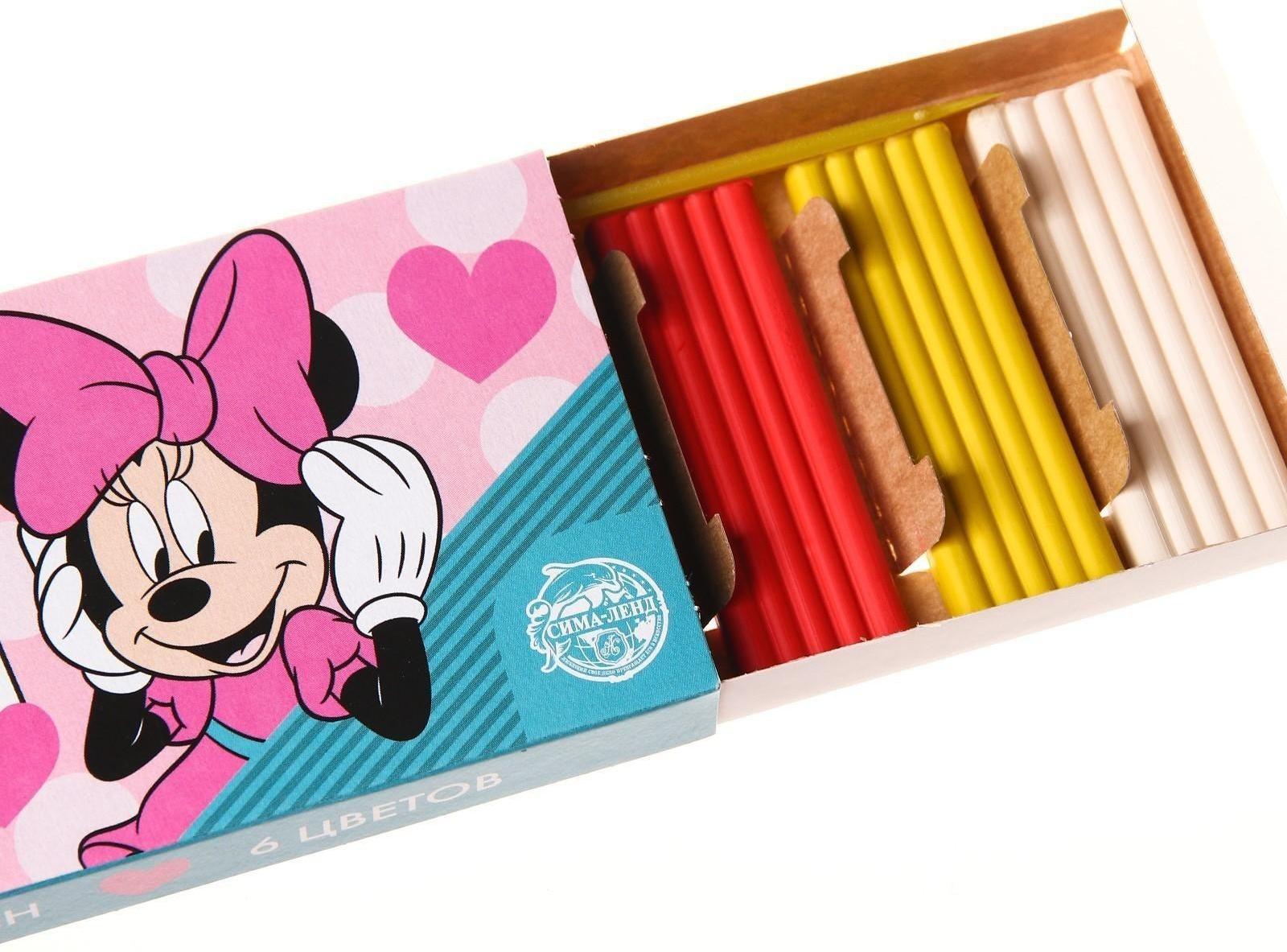 Пластилин 6 цветов 90 г «Минни», Минни Маус