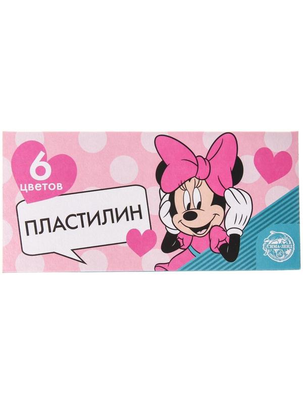 Пластилин 6 цветов 90 г «Минни», Минни Маус