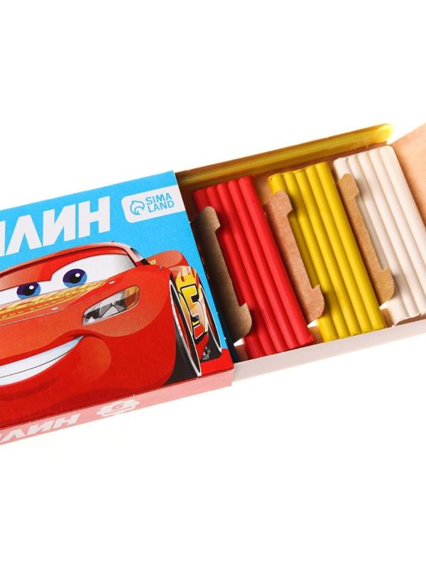 Пластилин 6 цветов 90 г , Тачки