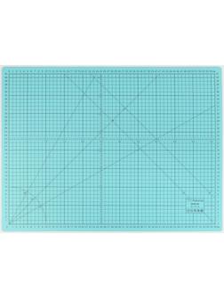 Мат для резки, двусторонний, 60 × 45 см, А2, цвет серо-голубой