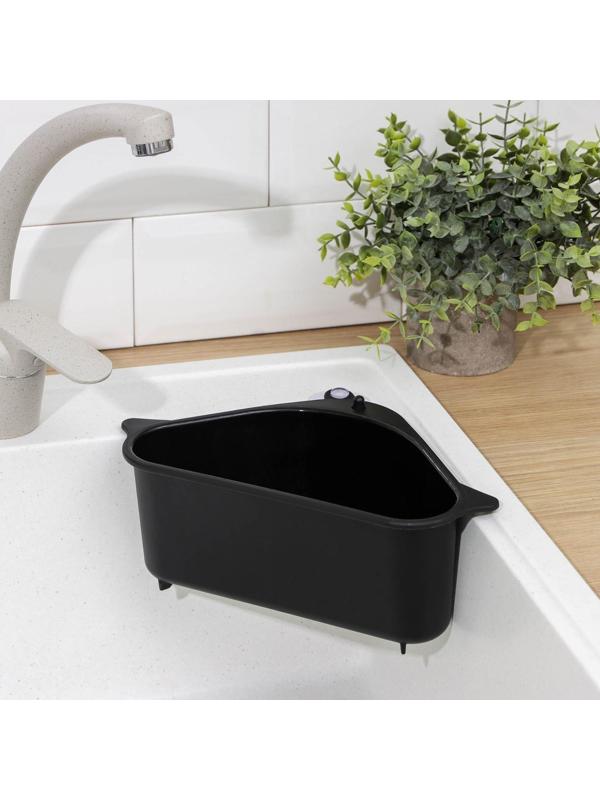 Держатель на раковину для кухонных мелочей, 26×14×9 см, цвет МИКС