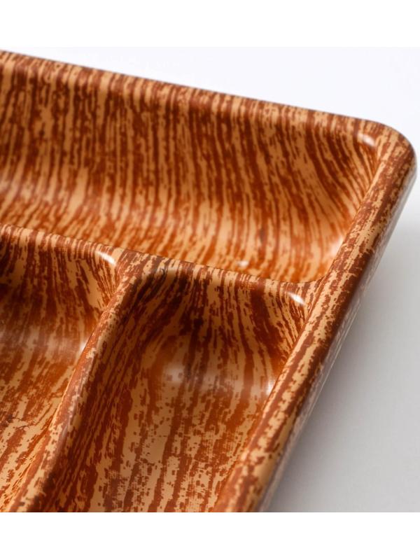 Лоток для столовых приборов 4 отделения 36х20х5 см 