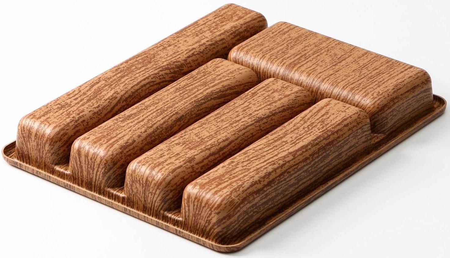 Лоток для столовых приборов 5 отделений 36х29х5 см 