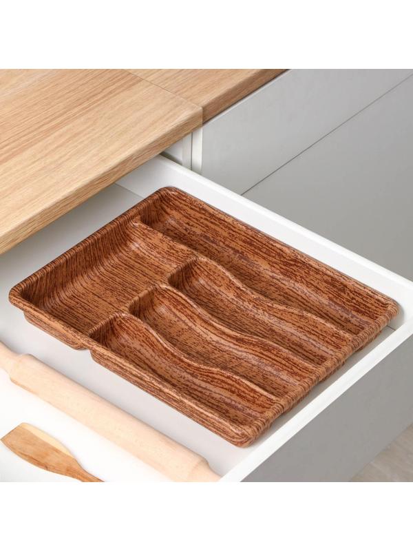 Лоток для столовых приборов 5 отделений 36х29х5 см 