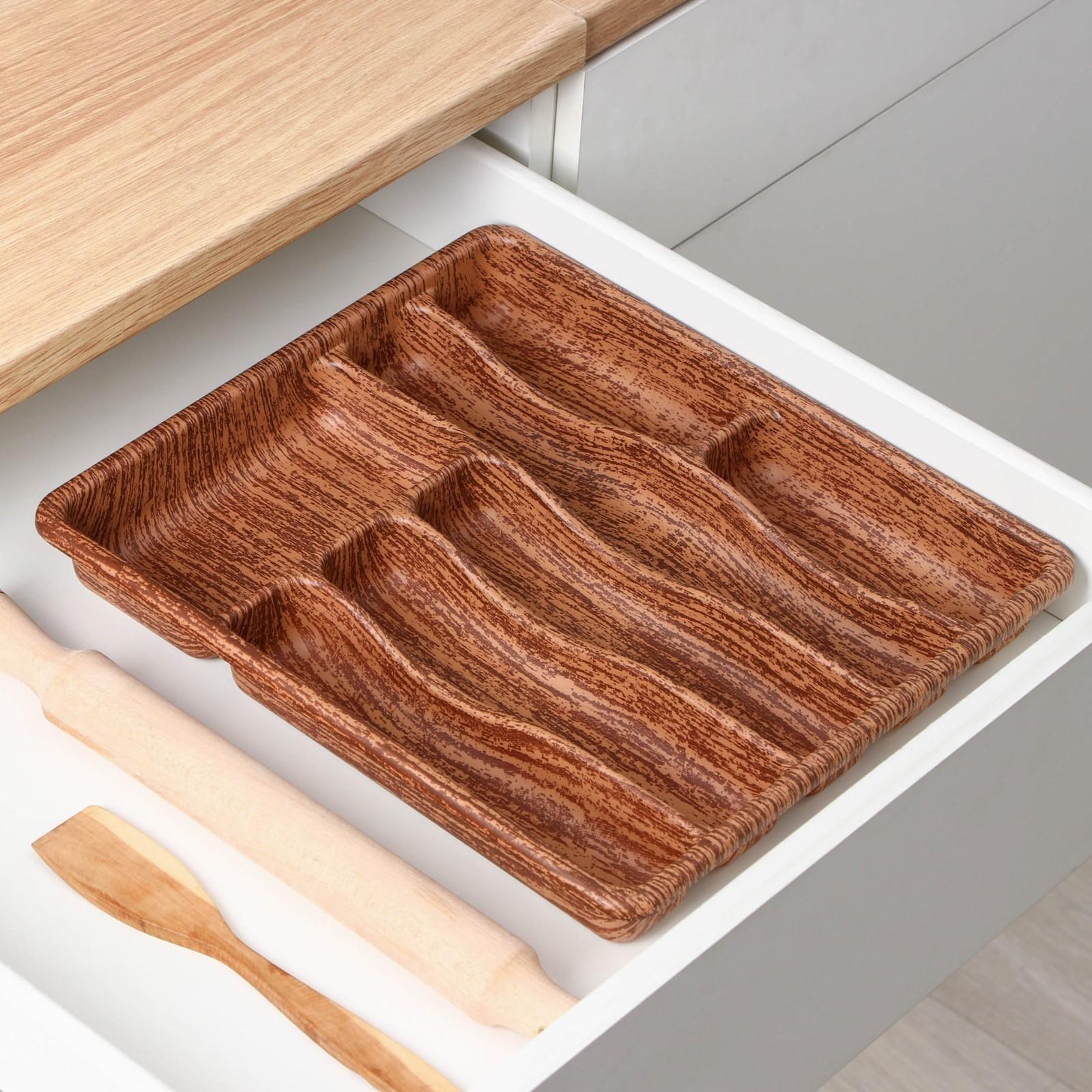 Лоток для столовых приборов 7 отделений 36х31,5х5 см 