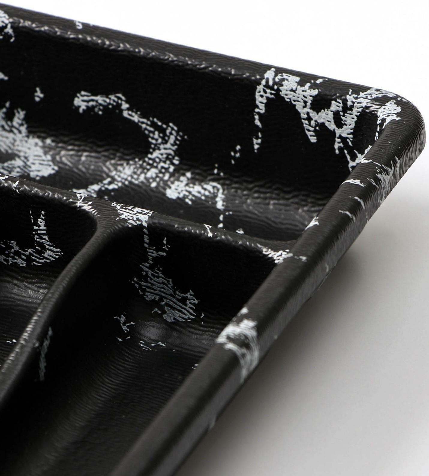 Лоток для столовых приборов 4 отделения 36х20х5 см 