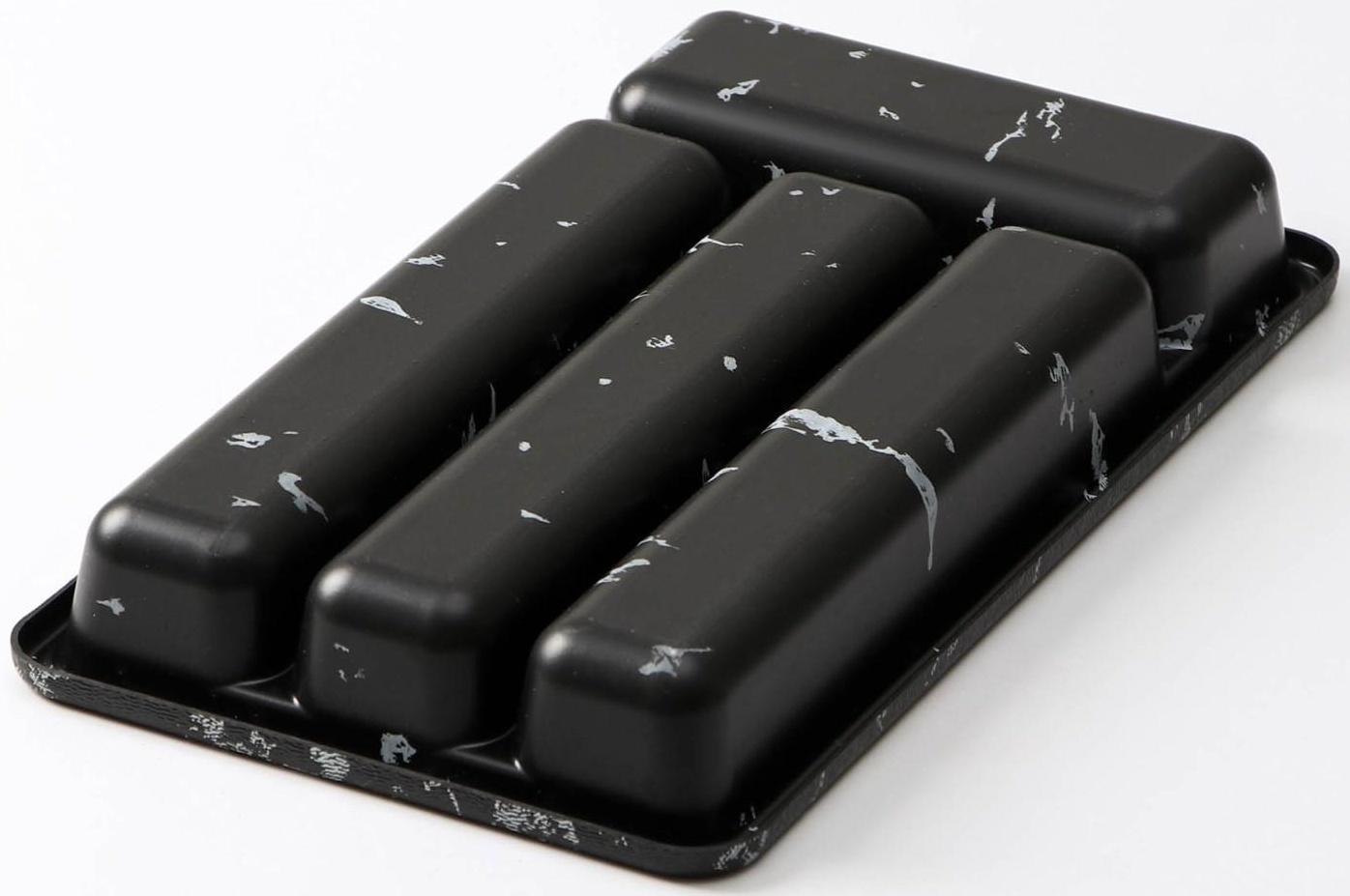 Лоток для столовых приборов 4 отделения 36х20х5 см 