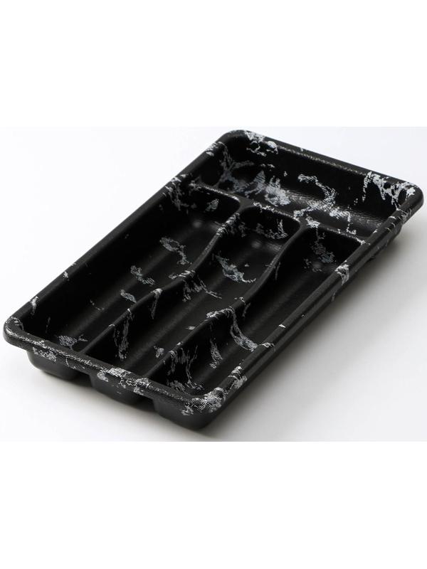 Лоток для столовых приборов 4 отделения 36х20х5 см 