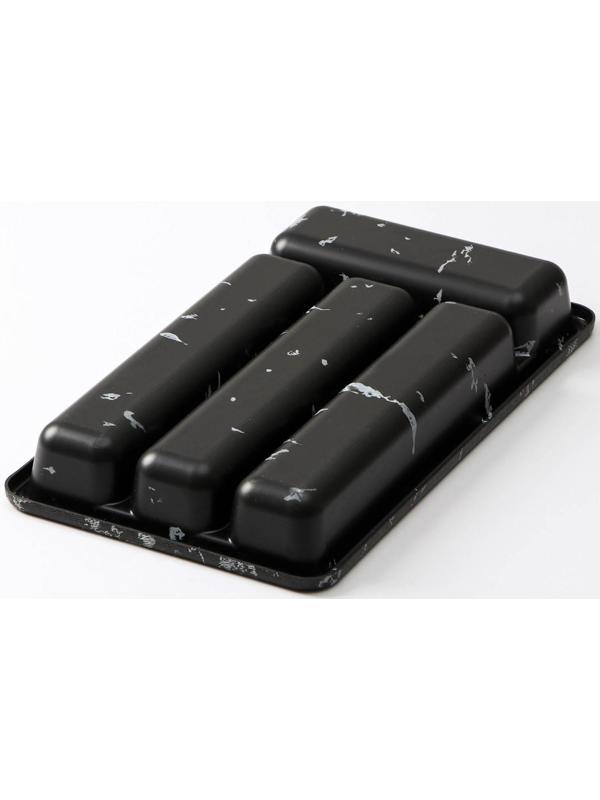 Лоток для столовых приборов 4 отделения 36х20х5 см 