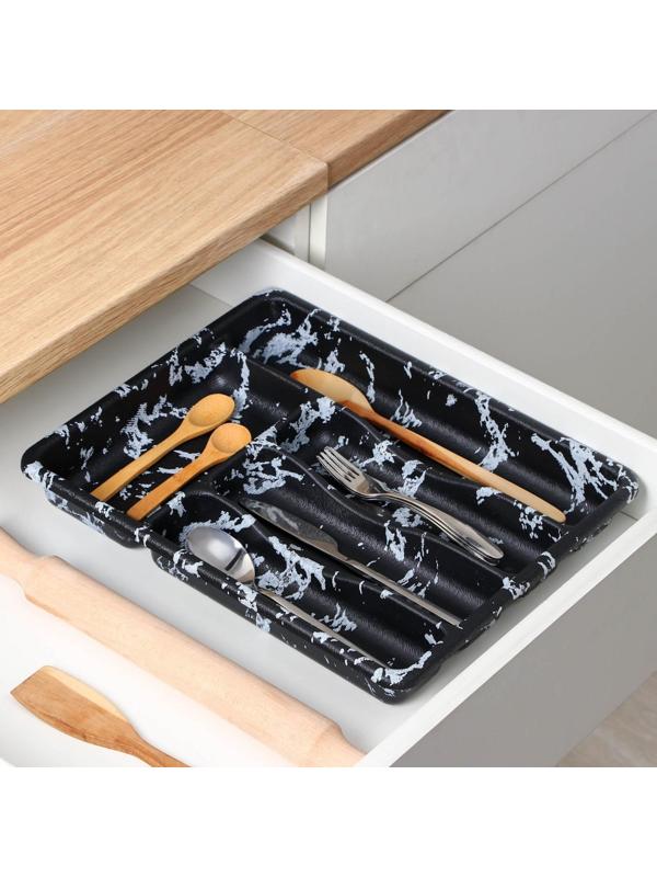 Лоток для столовых приборов 5 отделений 36х29х5 см 