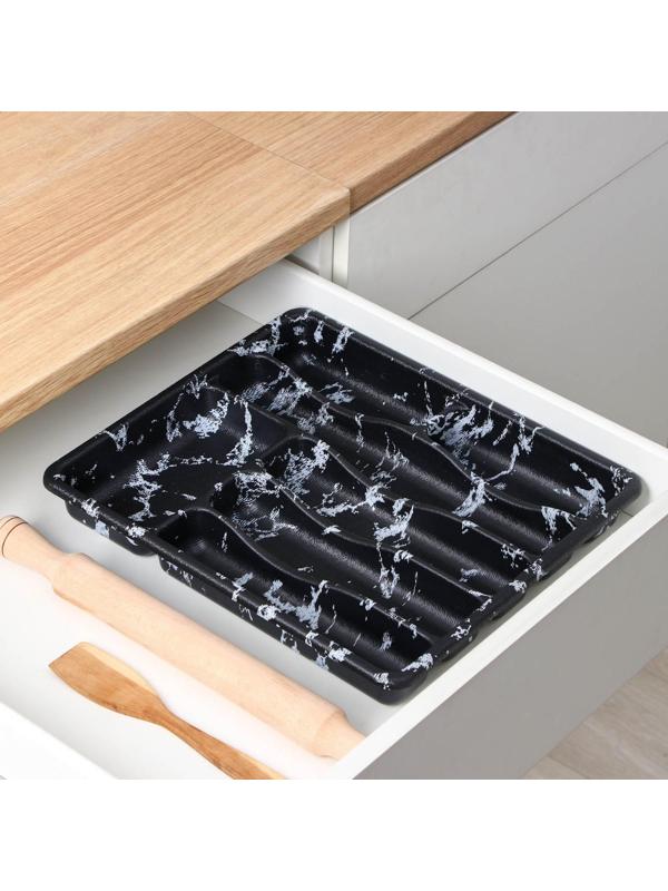 Лоток для столовых приборов 7 отделений 36х31,5х5 см 