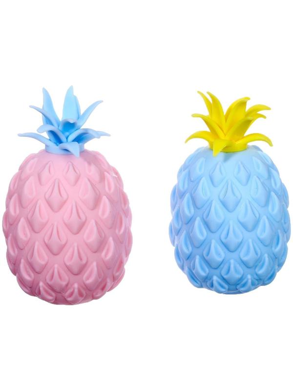 Мялка «Ананас» с пастой, цвета МИКС