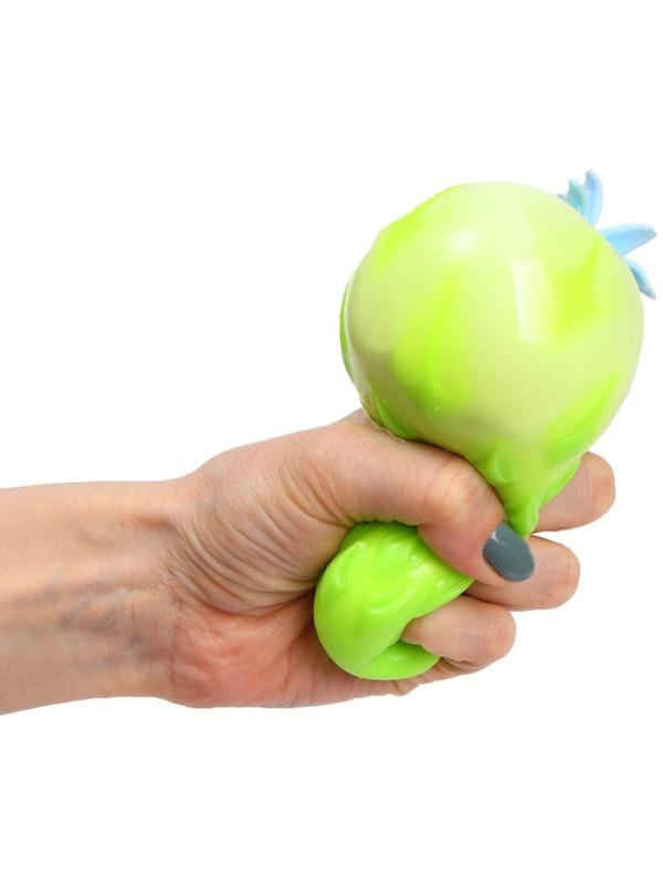 Мялка «Ананас» с пастой, цвета МИКС