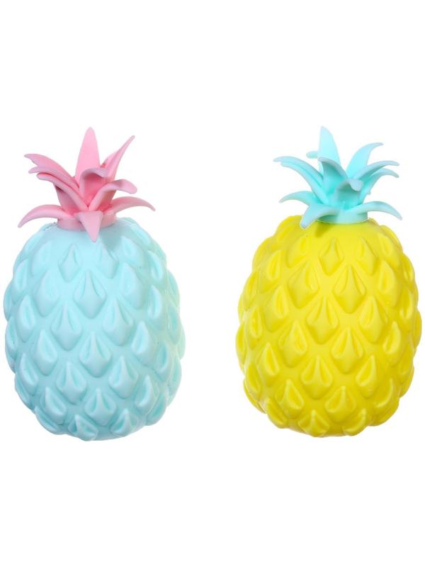 Мялка «Ананас» с пастой, цвета МИКС