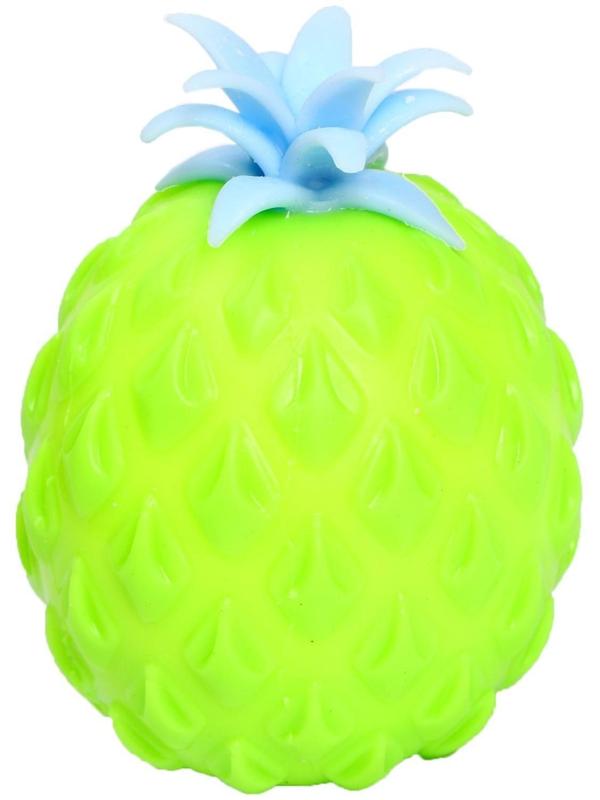 Мялка «Ананас» с пастой, цвета МИКС