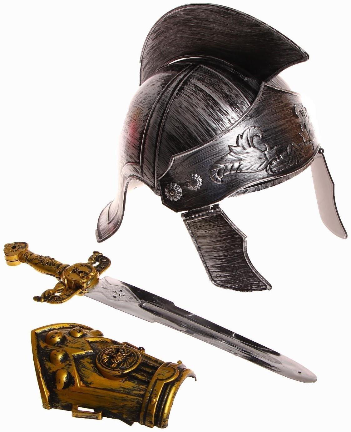 Карнавальный набор «Легионер», шлем, меч, нарукавник, обхват головы 54-57