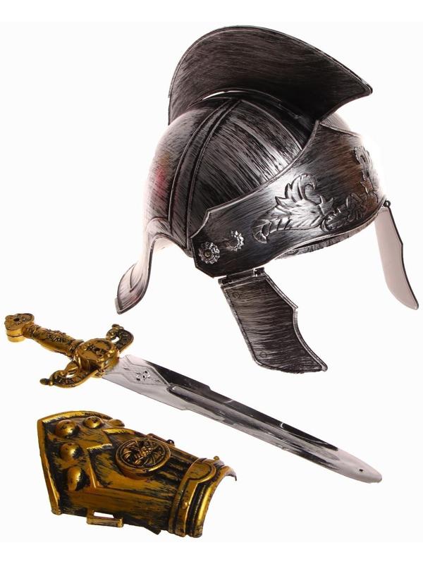 Карнавальный набор «Легионер», шлем, меч, нарукавник, обхват головы 54-57